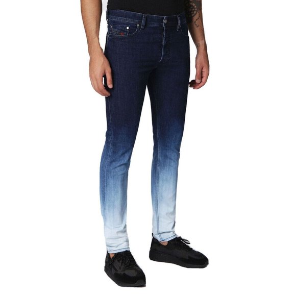 $298 Diesel Men’s Tepphar 084MM Slim Carrot Jeans Made In Italy Size W33 X L32